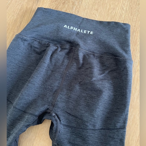 Alphalete Pants - Alphalete Charcoal Compression Leggings